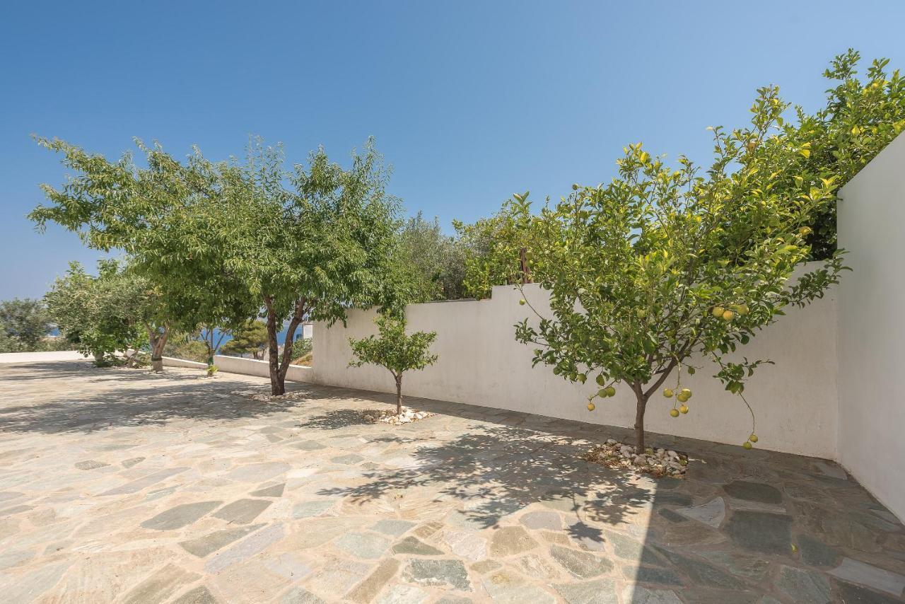 Villa Luna Private Heated Hydro Pool Bbq Beach 4Min Agia Marina Mikrolimanou Eksteriør billede